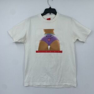 VISUAL by Van Styles T-Shirt Sexy Girl Graphic SZ M Vintage Y2K Streetwear Skate